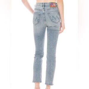 MOTHER Light Blue Straight Leg Jeans